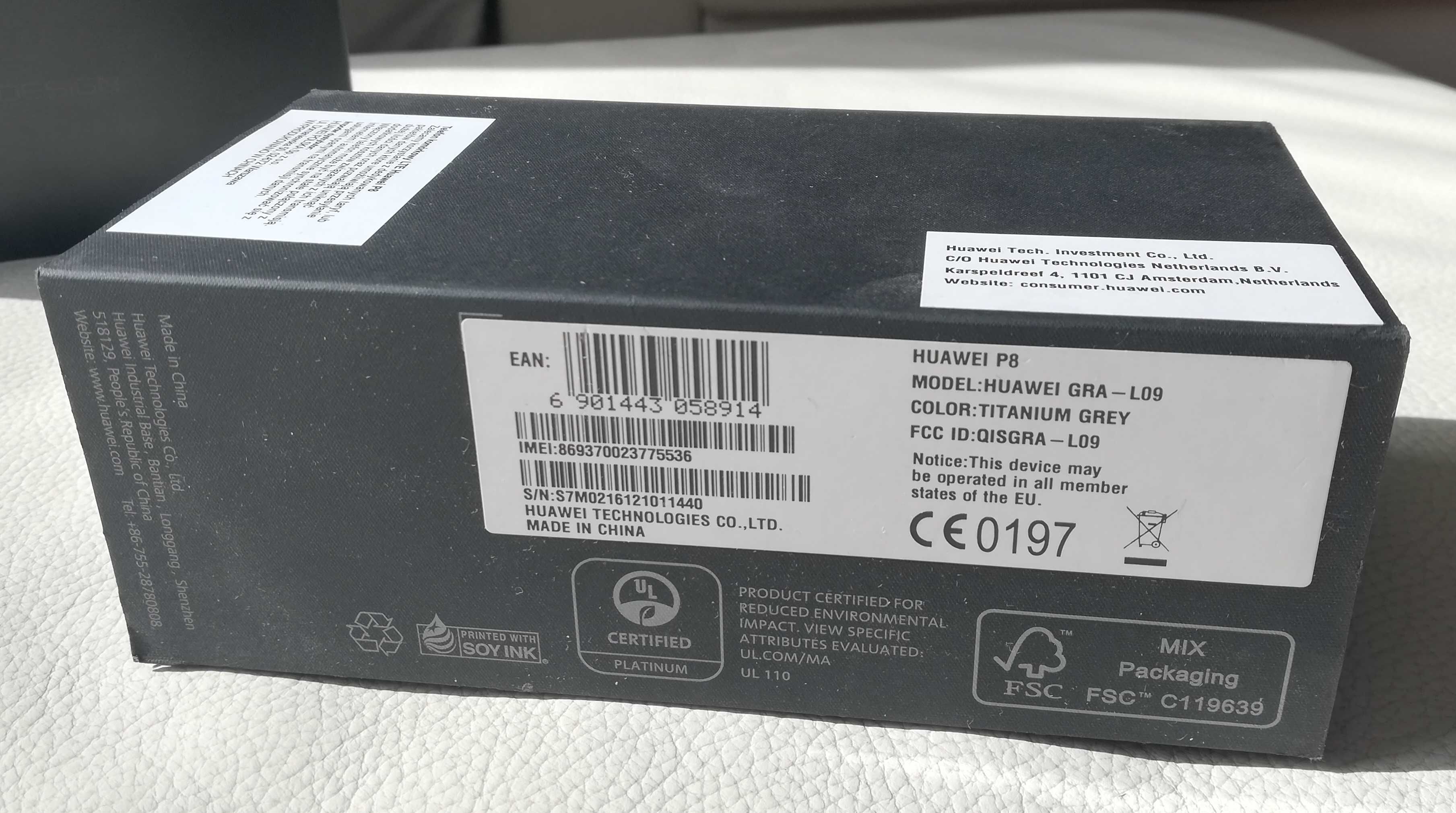 Smartfon Huawei P8 GRA-L09