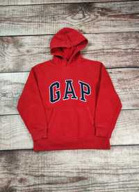 Bluza Gap z kapturem czerwona hoodie damska r. XS/S