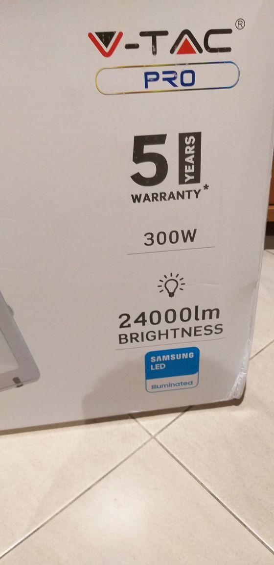 Projectores em Led samsung  V-TAC 300W/230V