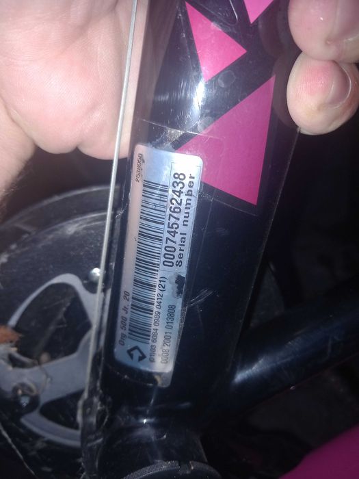 Rower dziecięcy, koło 20 cali z Decathlon