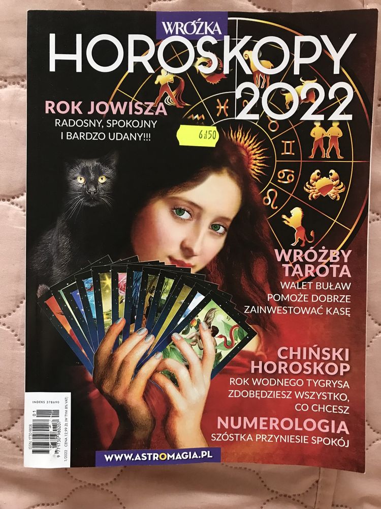 Czasopismo wróżka horoskopy 2022 astromagia tarot numerologia