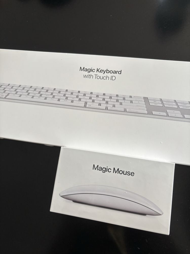 Apple magic keyboard+magic mouse