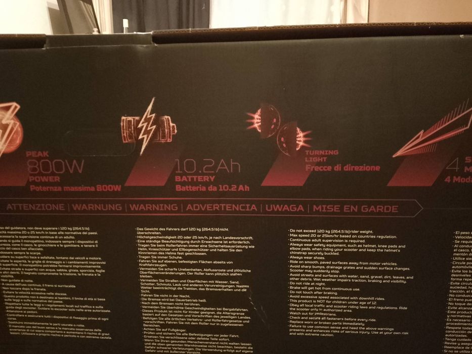 Hulajnoga Elektryczna Acer series 4