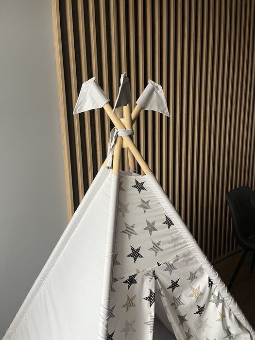 Вігвам, бренд Vikiriki, товстий мʼякий коврик, 2 подушки, палатка