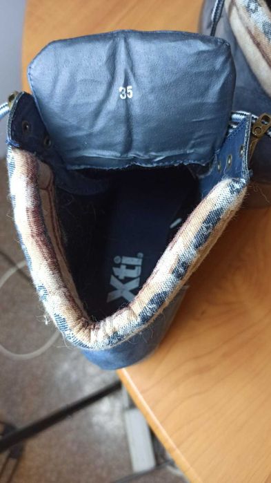 Ботинки женские осенние новые р. 35 (не подошел размер)