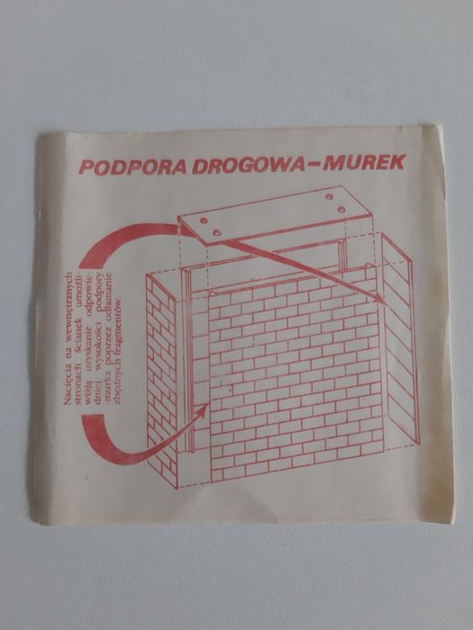 Podpora drogowa-murek H0