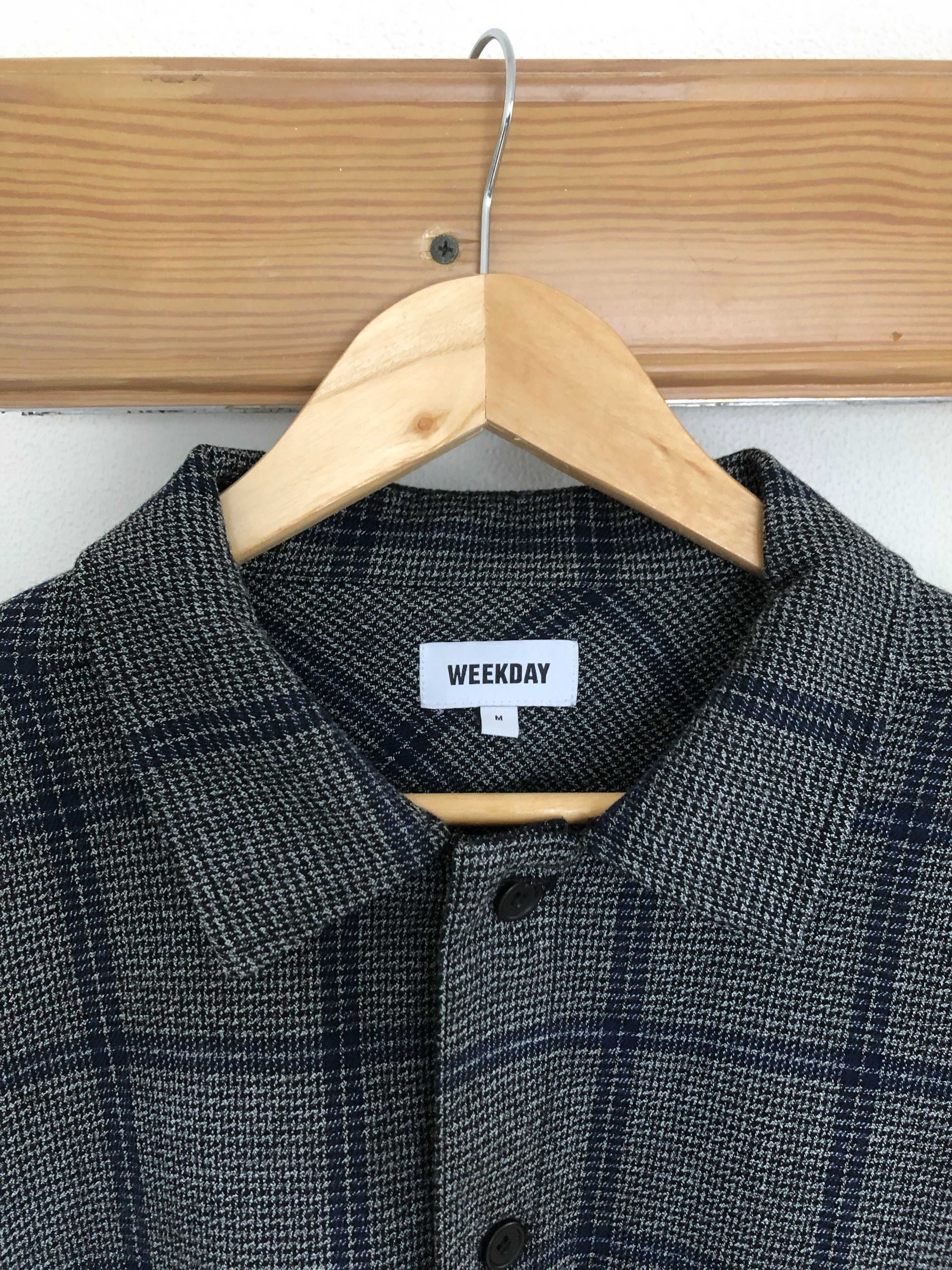 WEEKDAY Chuck Checked Shirt – Розмір M (Overshirt, Work jacket)