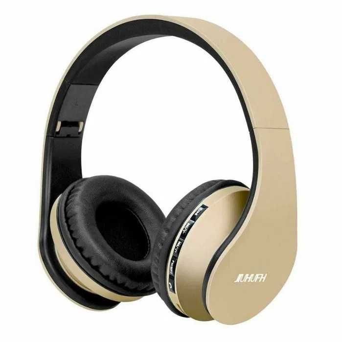 Słuchawki bezprzewodowe nauszne JIUHUFH LH-811 Złote