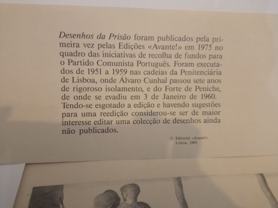 Obras inéditas de Álvaro Cunhal. Desenhos originais.