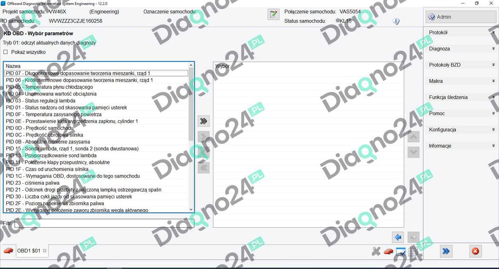 OKAZJA! TESTER Diagnostyczny VAS 5054A A3 A4 A6 Golf Tiguan Touran