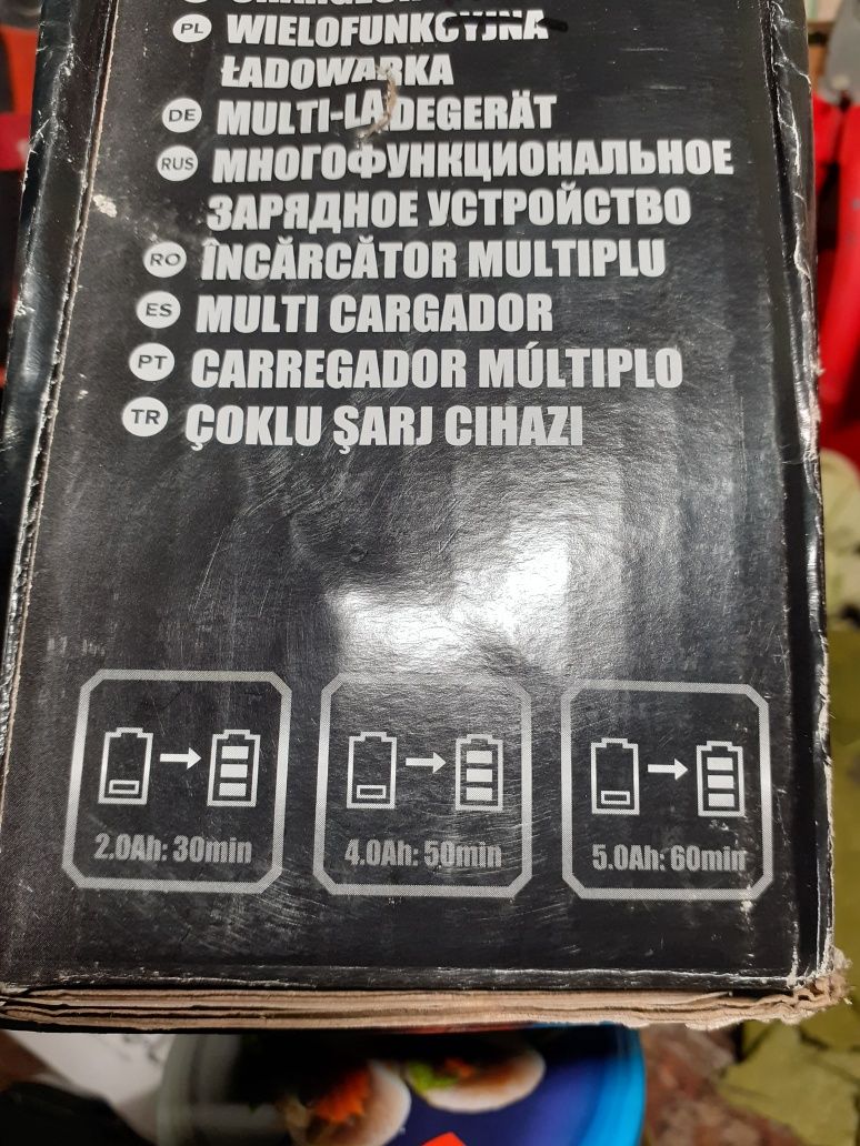 Ładowarka Erbauer 300W seria ext 18V nowa podwójne gniazdo