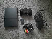 Konsola PS2 slim + Pad + Gry ps2