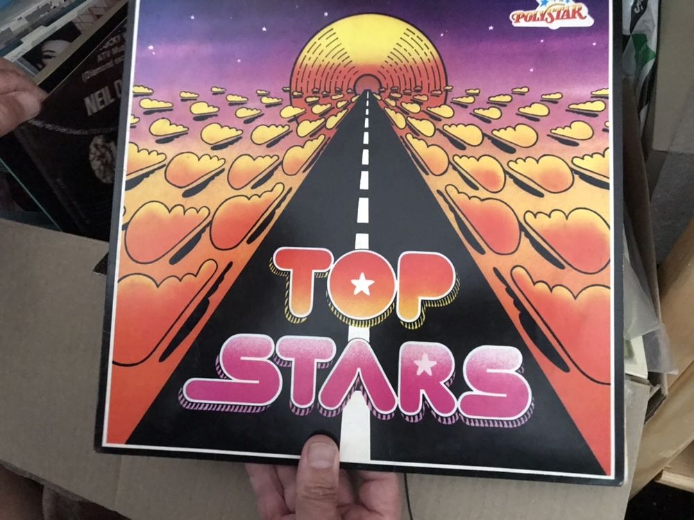 Vinil Top stars - bom estado