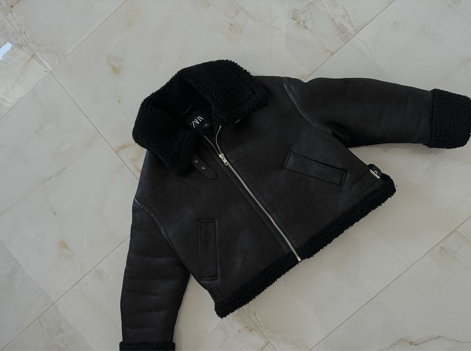 Дубленка зара zara