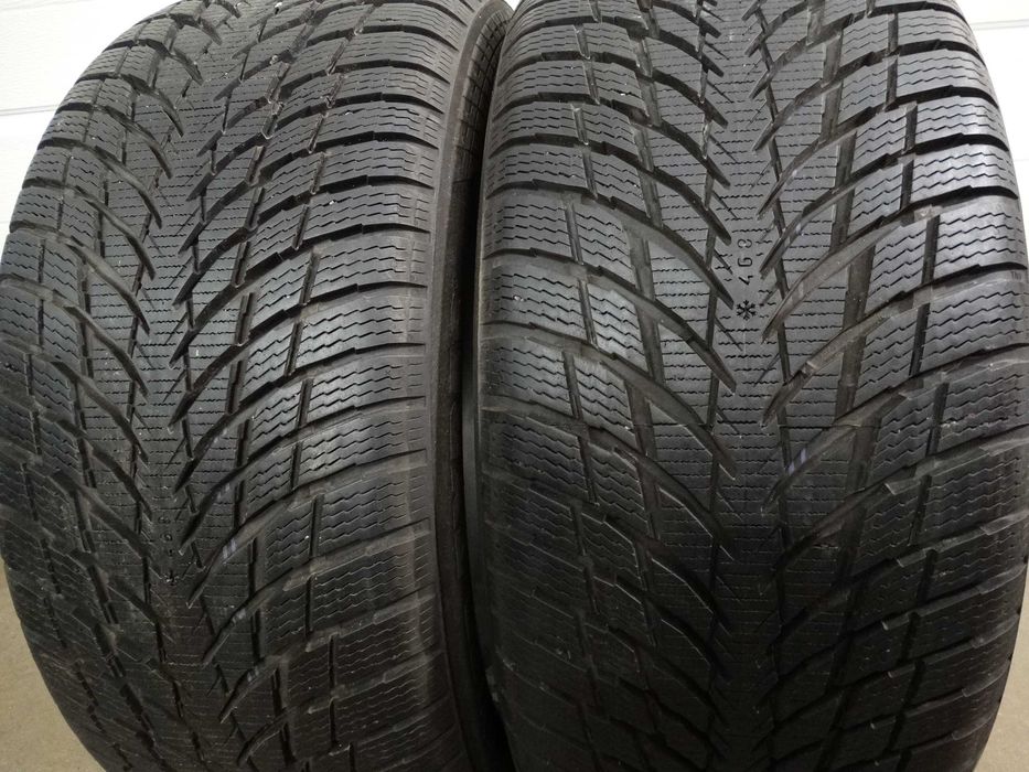 Opony Zimowe 2 Sztuki 225/55/17 Nokian Super Stan Jak Nowe !!!
