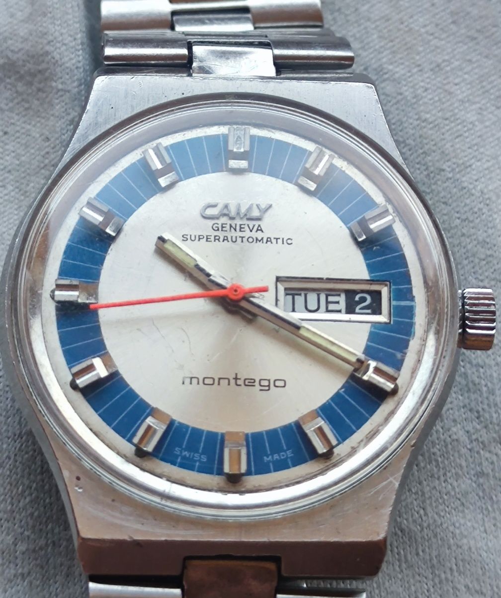 Zegarek CAMY Montego automatic vintage