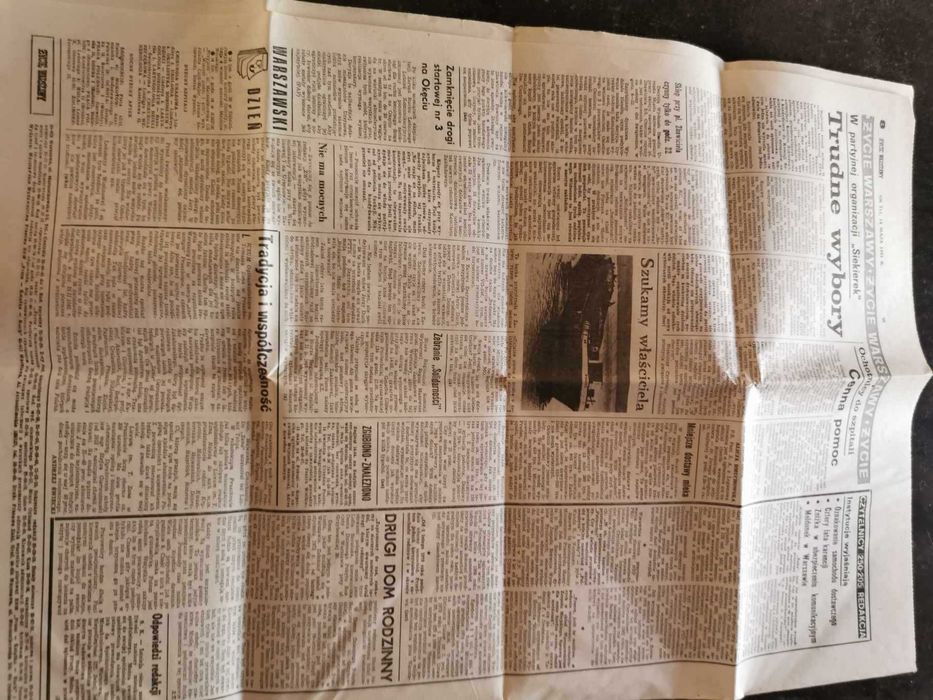 Życie Warszawy z 14 maja 1981 roku o zamachu na Jana Pawła II UNIKAT