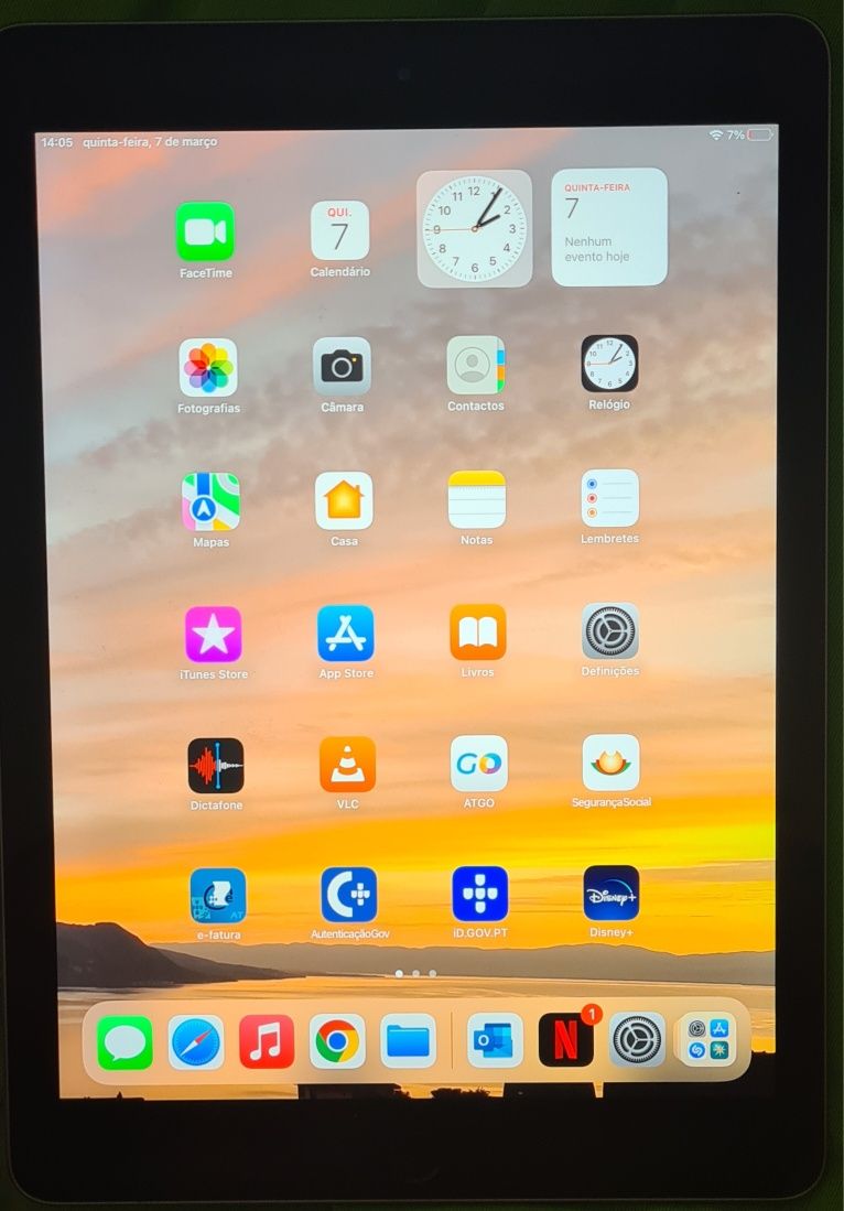 Ipad 5 geração como novo
