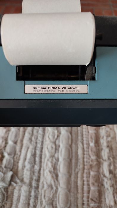 Máquina de calcular comercial Olivetti Summa Prima 20 - vintage Antiga