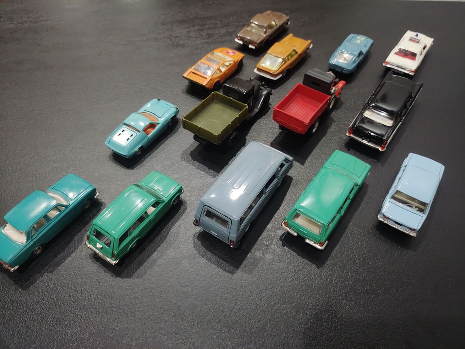 Машинки СССР коллекция 1/43