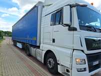 Wielton NS-3K  Firanka, naczepa gotowa do jazdy.