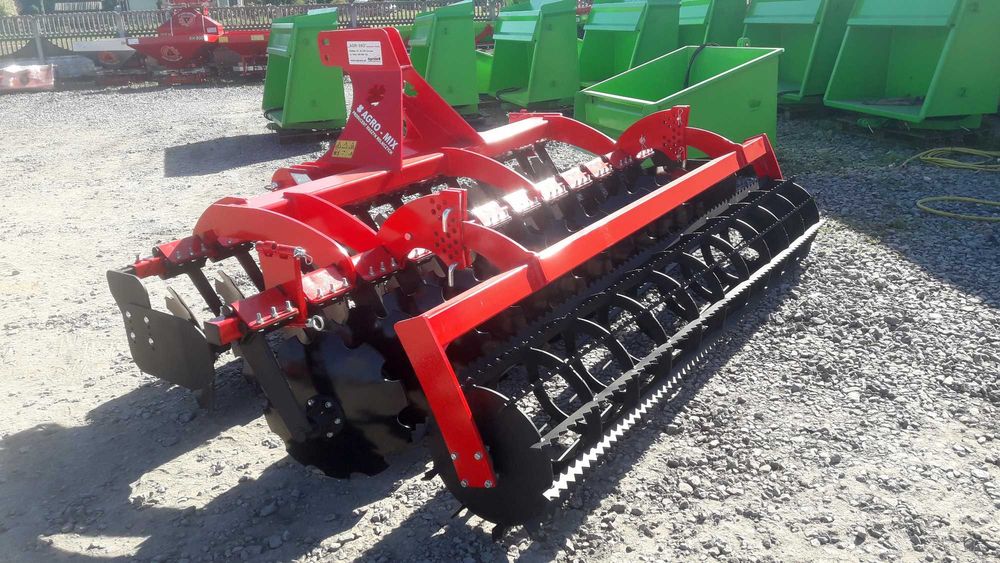 Brona Talerzowa, Agregat Wał Strunowy, Rurowy - Daszkowy