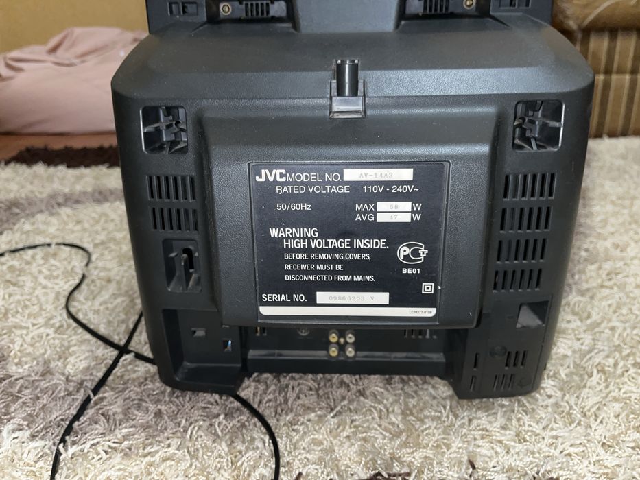 Телевізор JVC AV-14A3, 14″, робочий, ретро CRT
