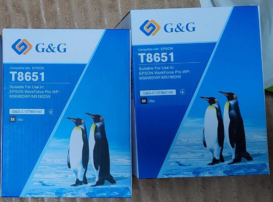 картридж G&G (G&G-C13T865140) Epson(T8651) (аналог C13T865140) Black