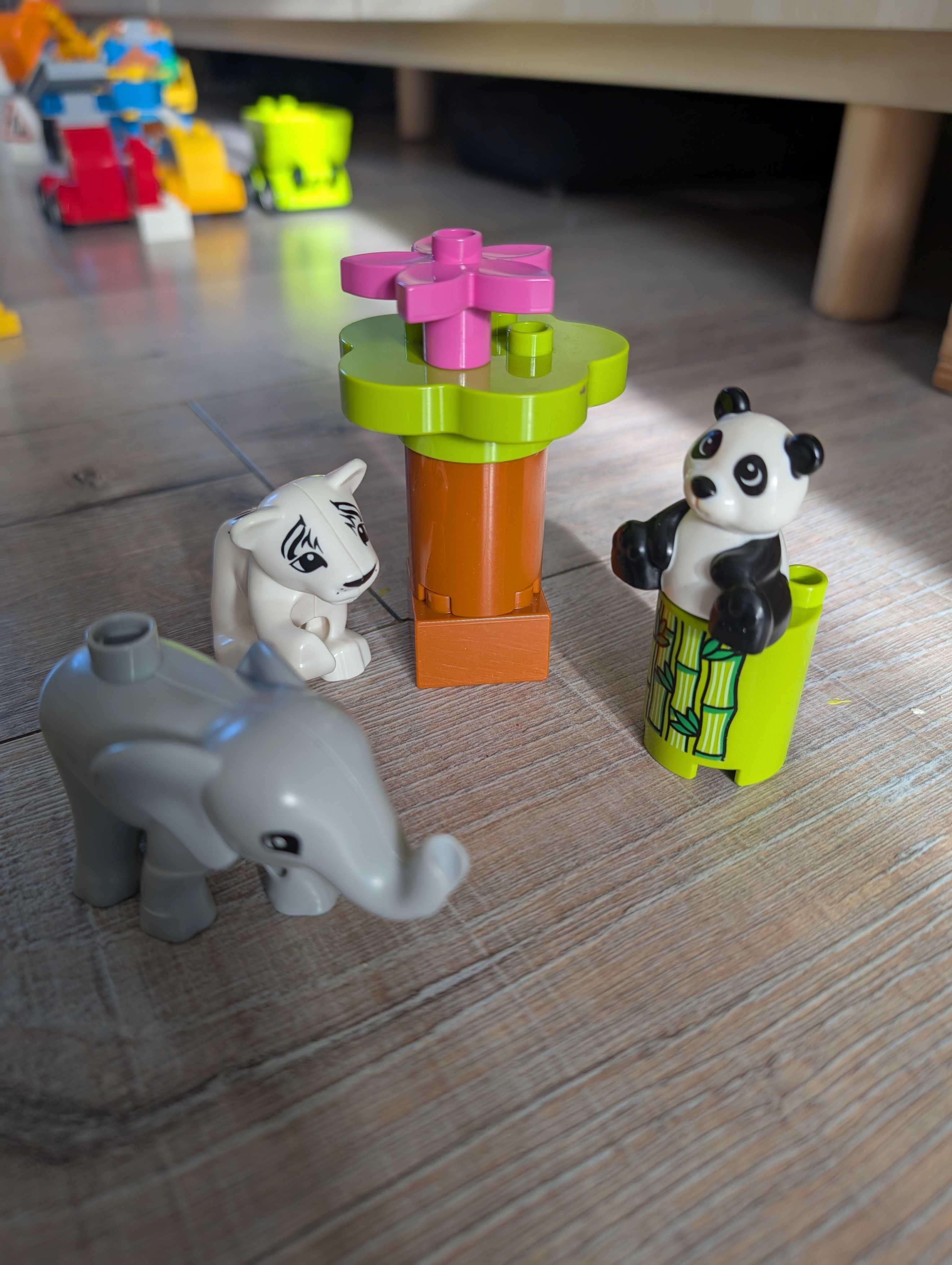 Lego Duplo - różne zestawy + duży pojemnik Lego Classic