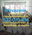 NAJTAŃSZE WYNOSZENIE i WYWÓZ GRUZU  w małych  workach i luzem