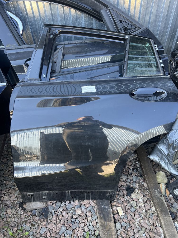 Дверка зад бмв х4 г04 ліва левая задняя bmw g02 x4m f98