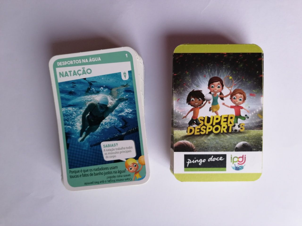 Cartas Super Desportos (baralho ou à unidade) - COMPLETE A SUA COLEÇÃO