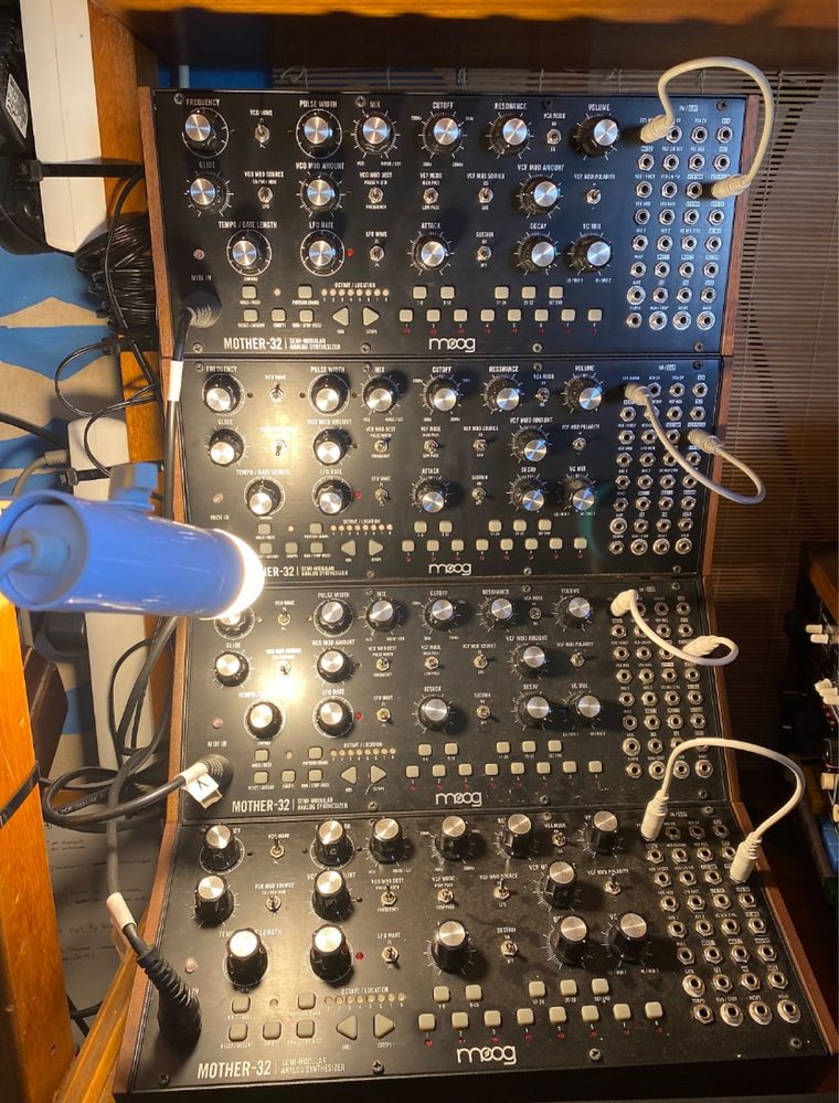 3x moog mother 32