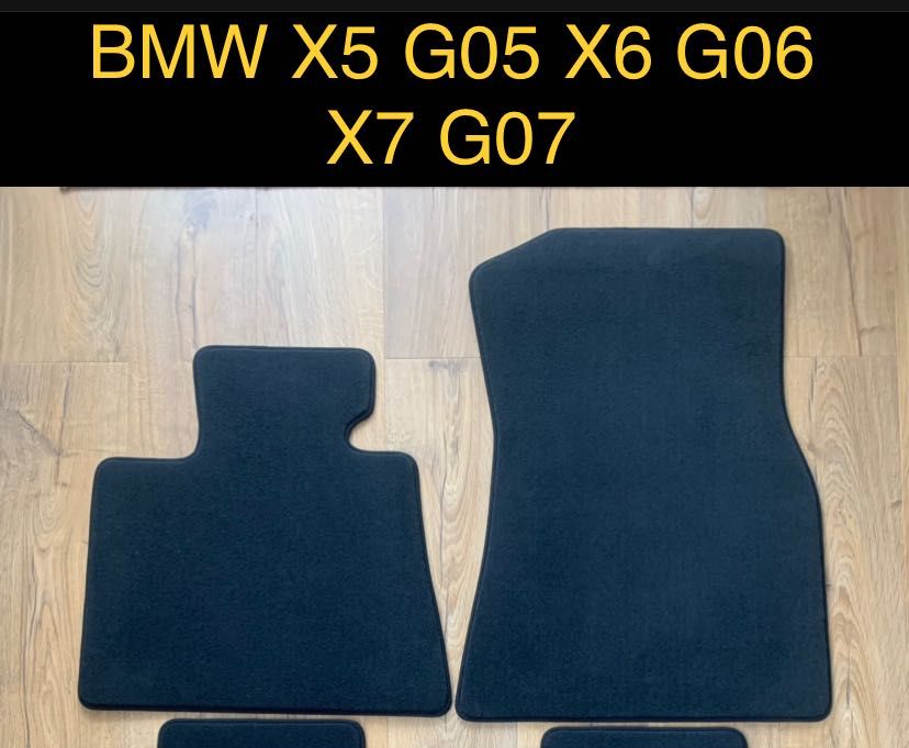 2шт. Коврики передні BMW 3 G20 M3 G80 M4 G82 F30 F80 F82 X5 G05 X6 X7