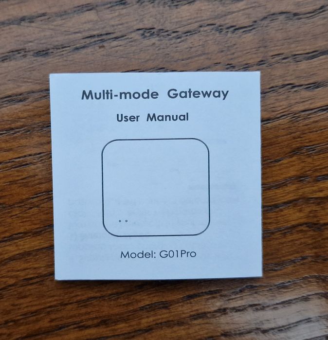 Gateway G01 Pro Tuya-Zigbee 3.0