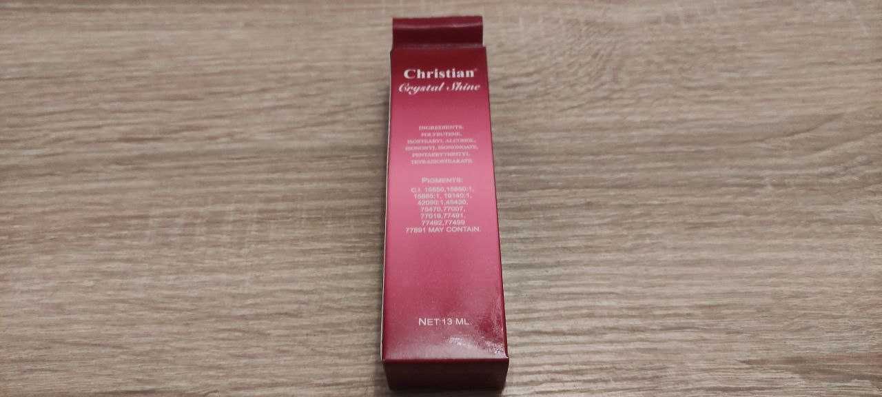 Блеск для губ christian crystal shine lip gloss 13 ml