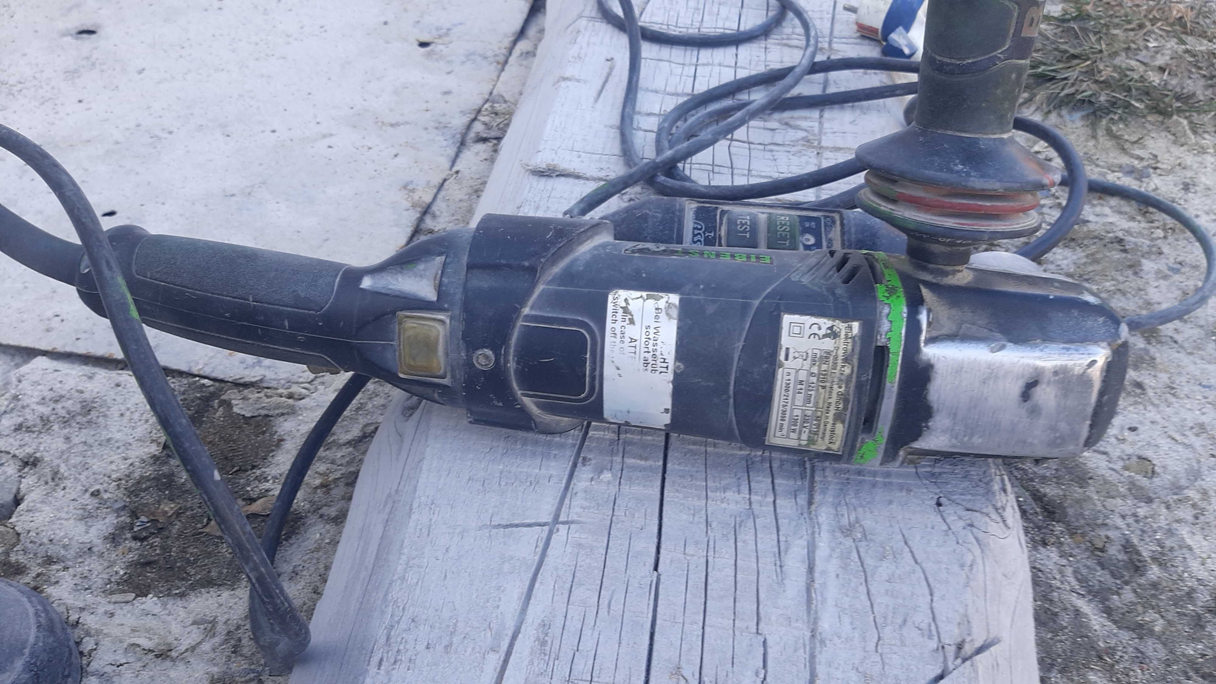 Болгарка Eibenstock EPN 1310 P для мокрого полірування