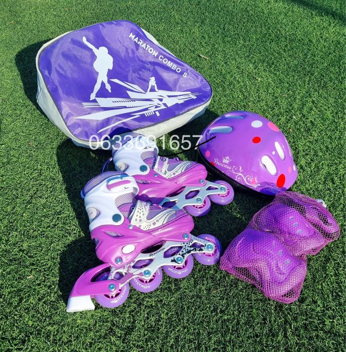 Набір ролики ,захист ,шолом Maraton Combo