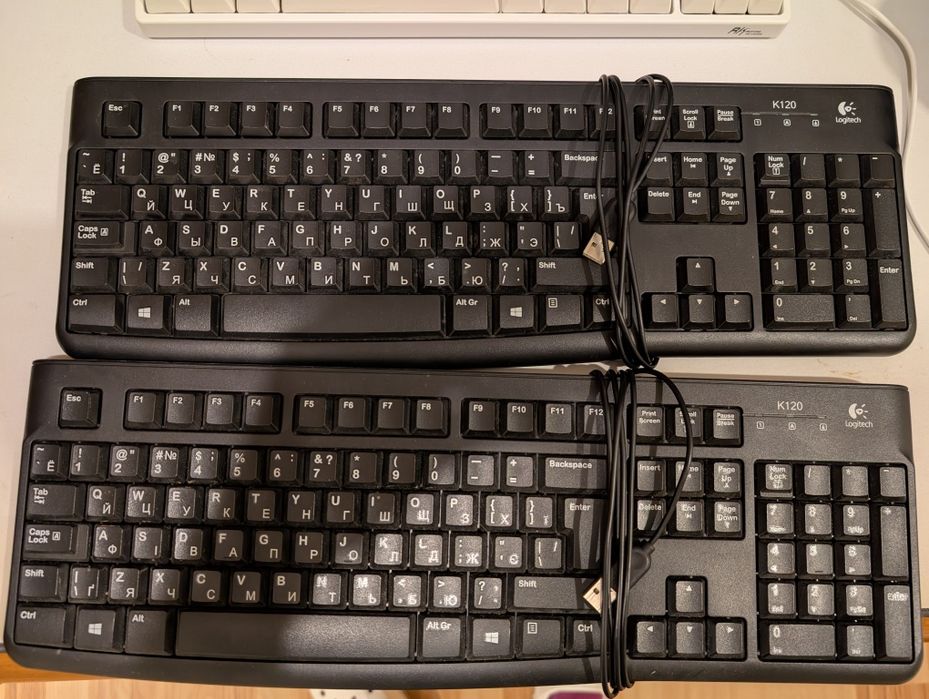 Офісна периферія, Logitech K120, M90, Impression M800