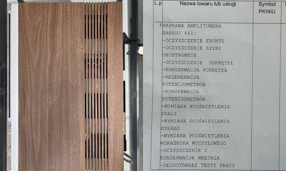 Sansui 661 KLASYK/zadbany/ORYGINALNY/piękne i czyste brzmienie/SERWIS