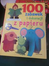 100 zabawek i dekoracji z papieru