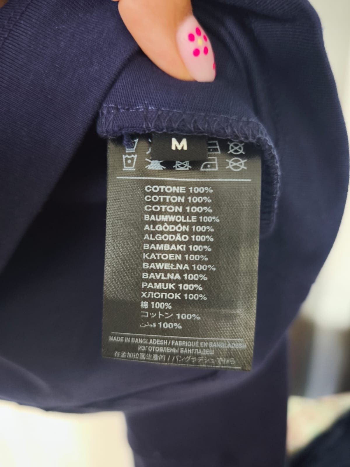 John Richmond t-shirt męski z długim rękawem
