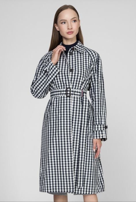 Трендовое новое пальто тренч плащ Tommy Hilfiger! Оригинал! Стильный!