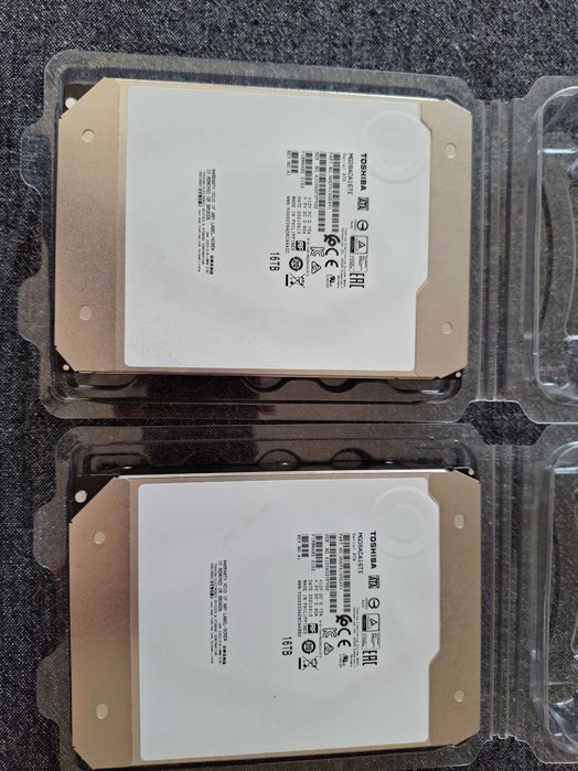 2x Dysk Toshiba 16TB, !Nieużywany!