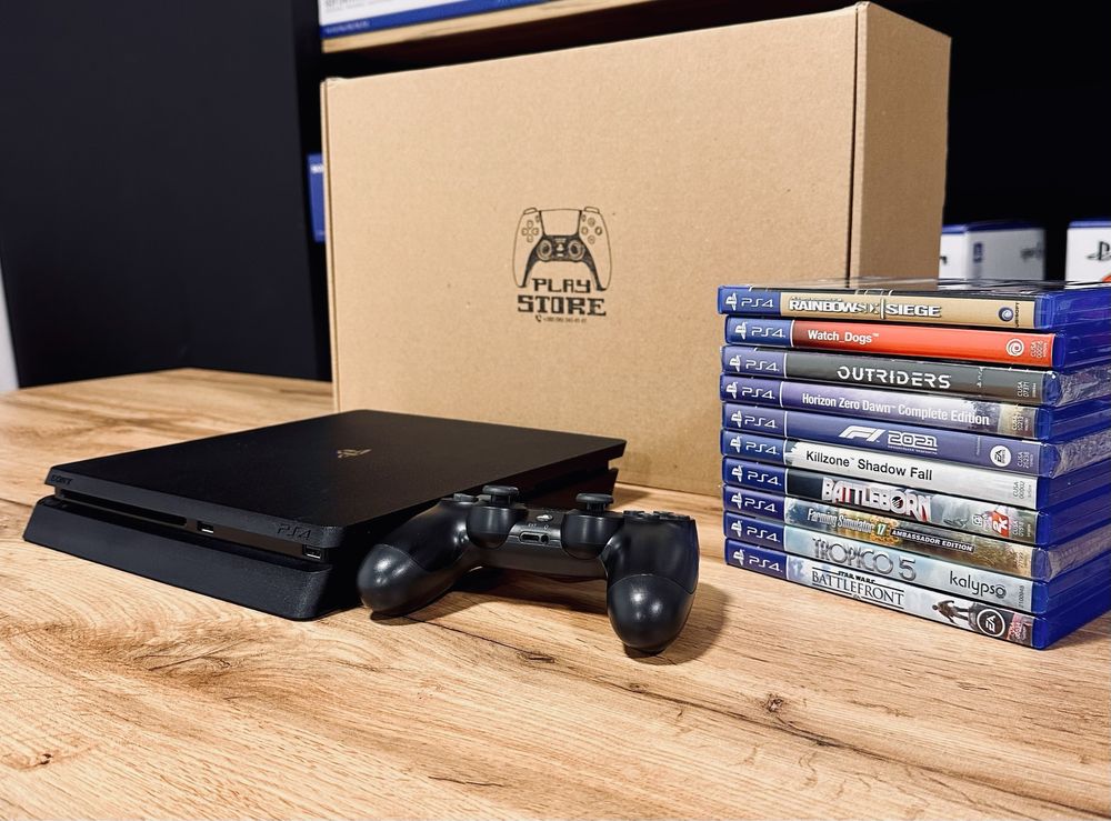 Sony PlayStation 4 Slim 500gb Відмінний стан +безкоштовна гра на вибір