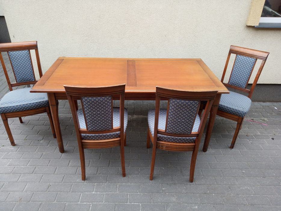 Stół+4 krzesła czereśnia, tanio!!!