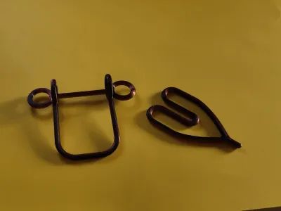 Puzzle de Arame "Loop & Heart"