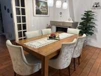 Mesa de jantar de luxo