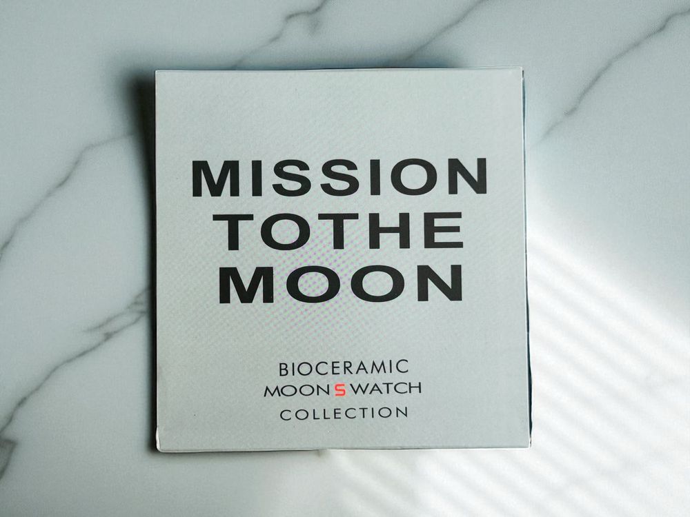 Zegarek Swatch x Omega Mission to the Moon - Czarny - Nowy + Pudełko