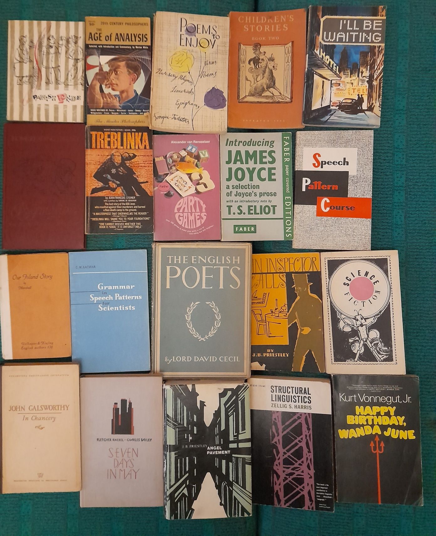 Книги на английском для чтения разные  1950...80года